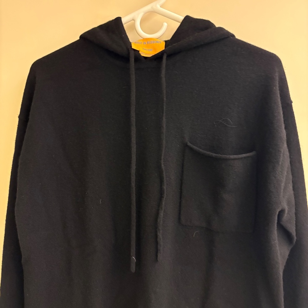 Guest in Residence Pullover Cashmere Hoodie - Picture 4 of 6